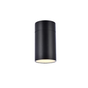 Elegant Lighting - LDOD4039BK - LED Outdoor Wall Lamp - Raine - black
