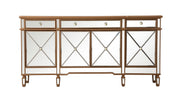 Elegant Lighting - MF6-2111GC - Credenza - Contempo - Gold