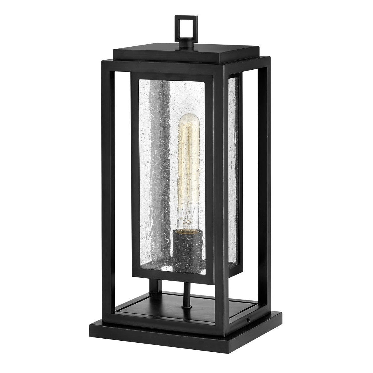 Hinkley - 1007BK - LED Outdoor Pier Mount - Republic - Black