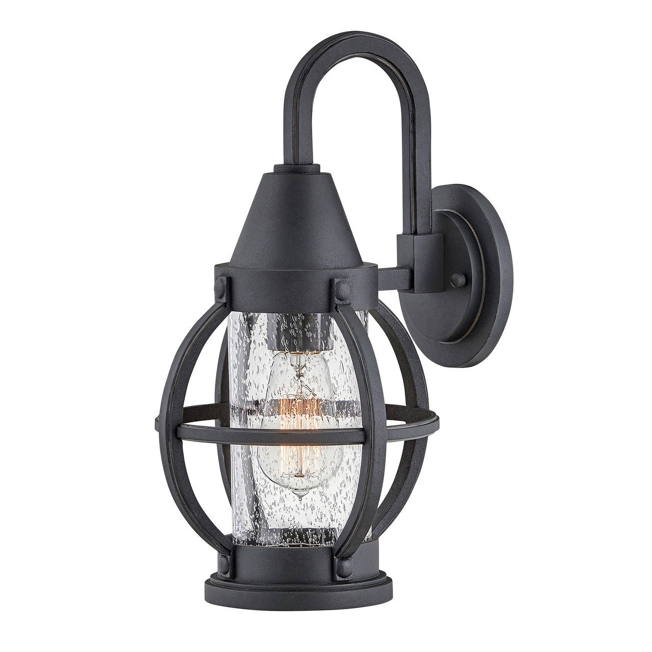 Hinkley - 21004MB - LED Outdoor Wall Mount - Chatham - Museum Black