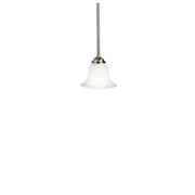 Kichler - 2771NI - One Light Mini Pendant - Dover - Brushed Nickel