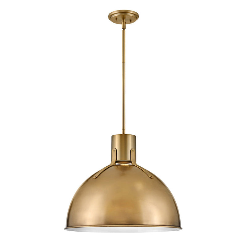 Hinkley - 3483HB - LED Pendant - Argo - Heritage Brass