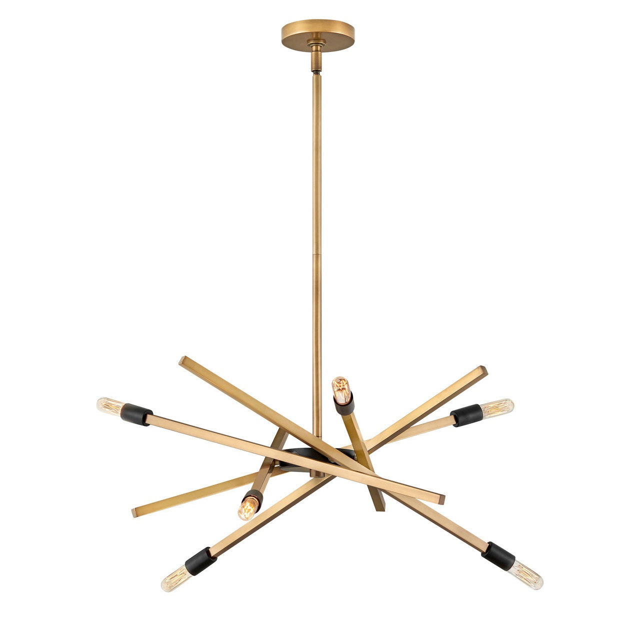 Hinkley - 4765HB - LED Chandelier - Archer - Heritage Brass