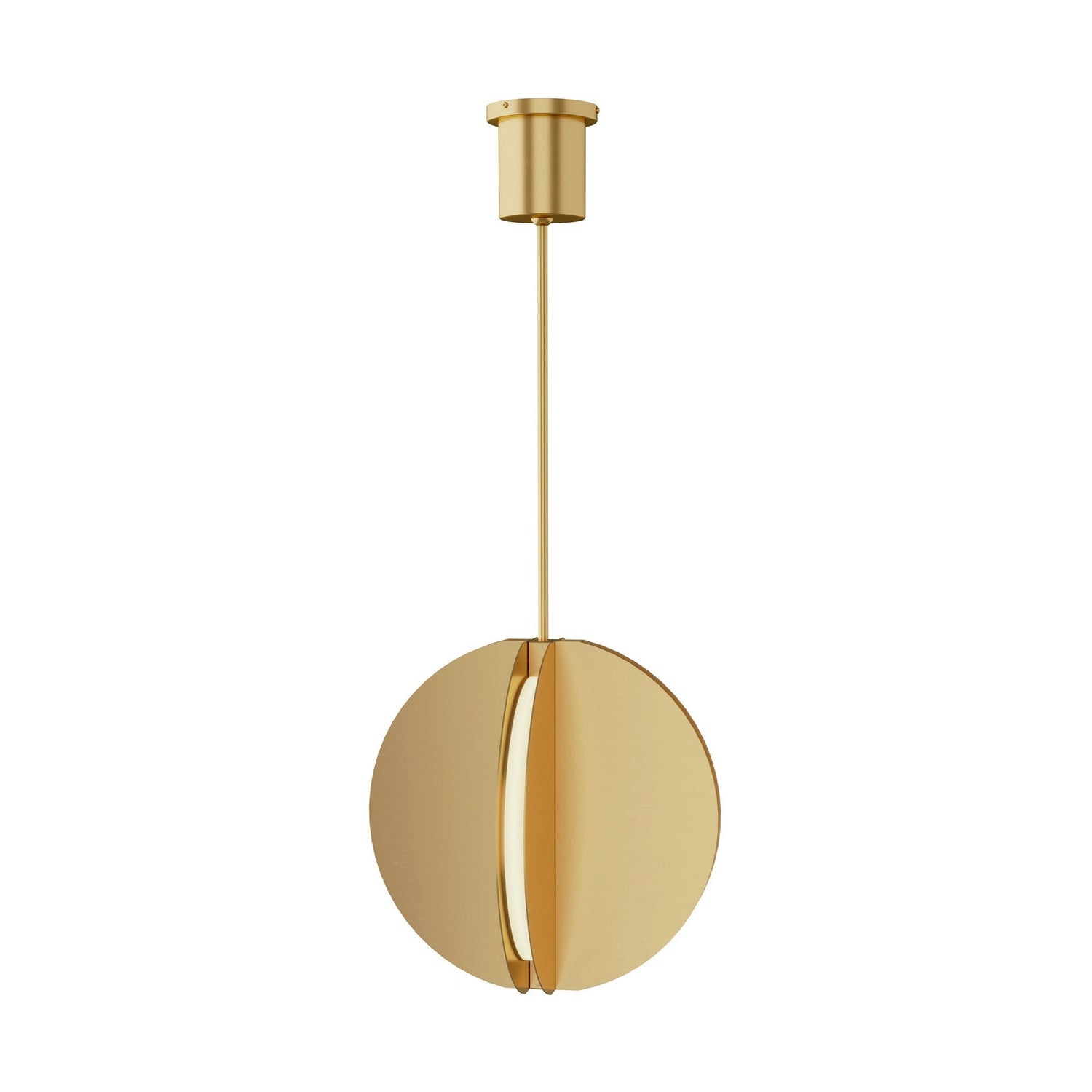 Visual Comfort Modern - 700TDBAU18NB-LED930 - LED Pendant - Bau - Natural Brass