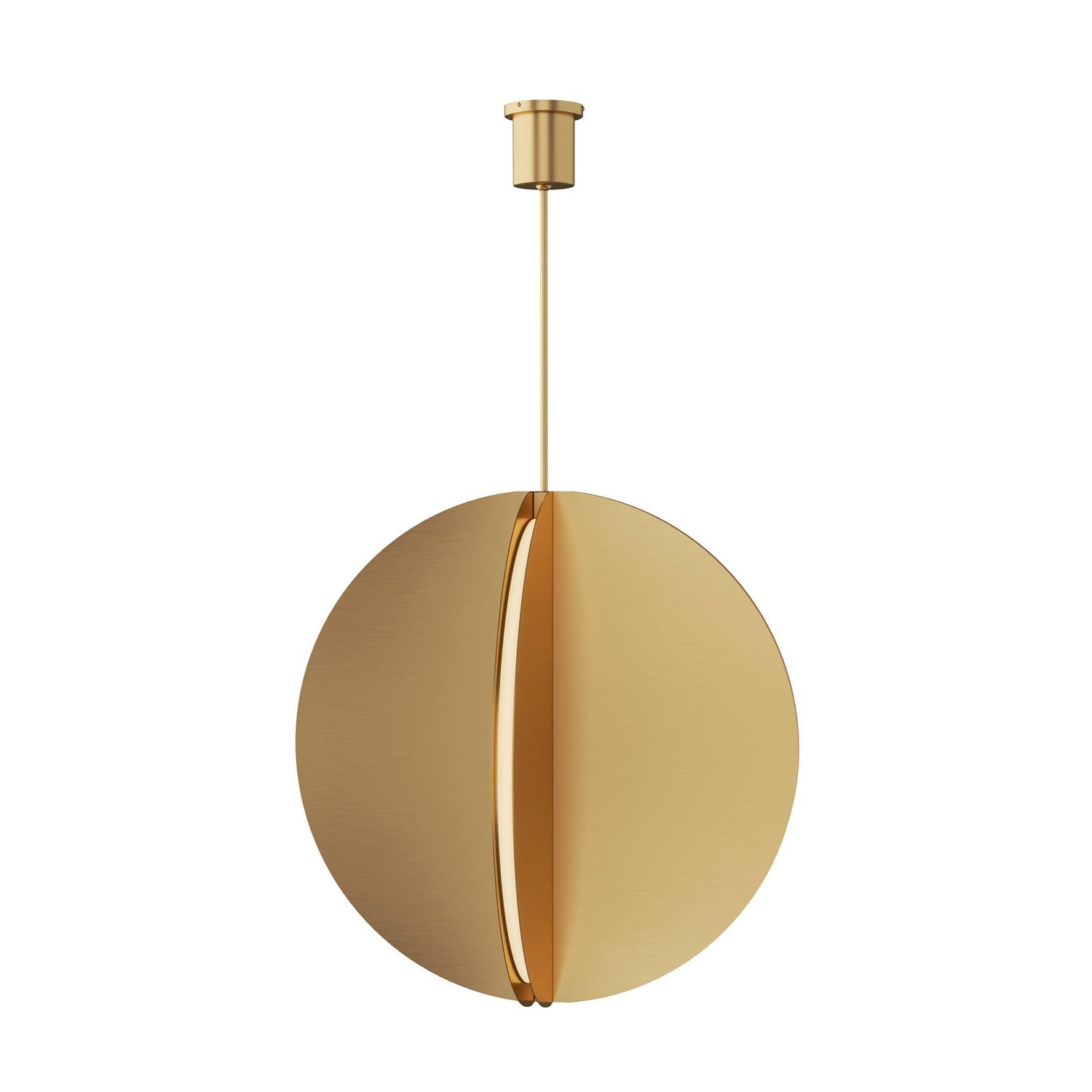 Visual Comfort Modern - 700TDBAU36NB-LED930 - LED Pendant - Bau - Natural Brass