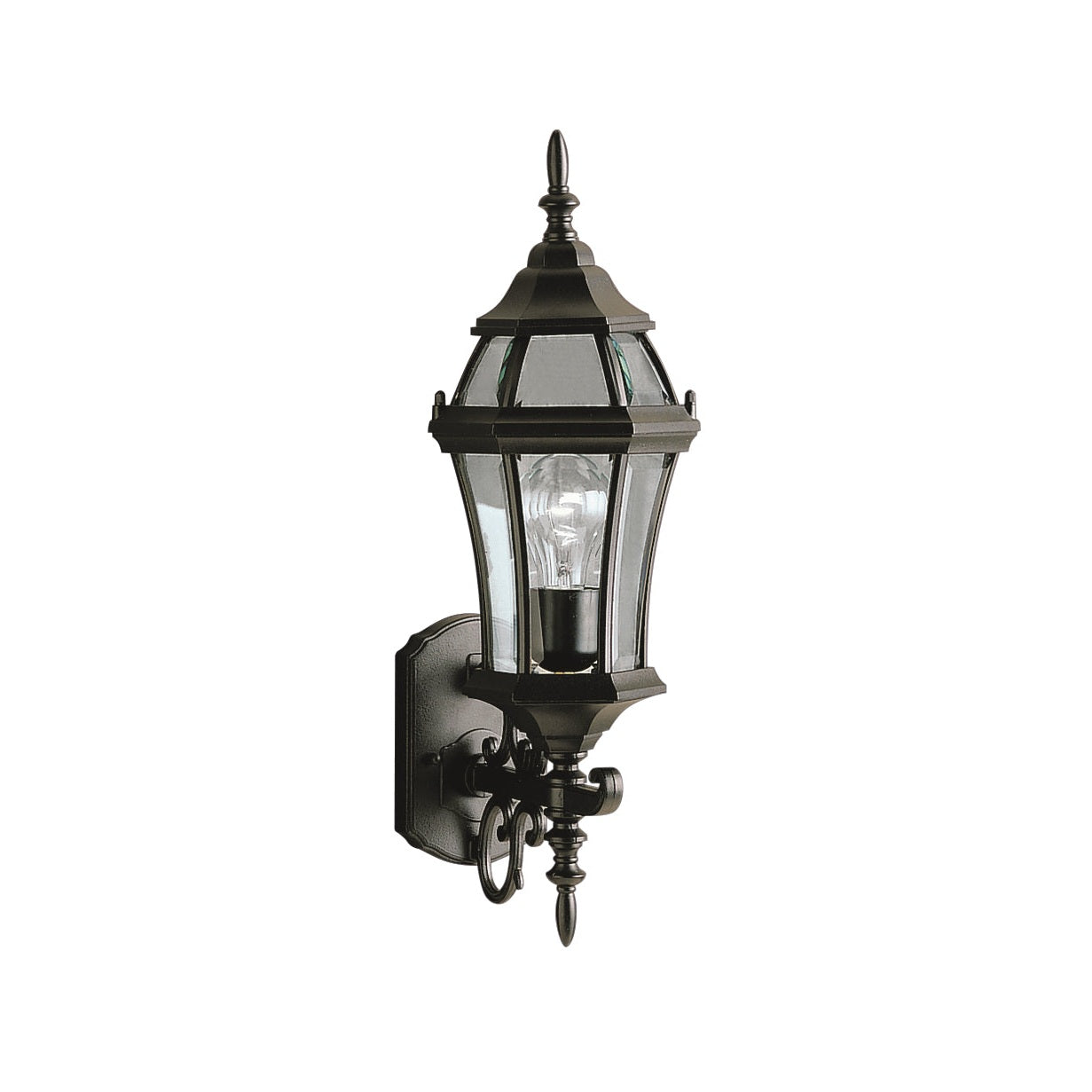 Kichler - 9790BK - One Light Outdoor Wall Mount - Townhouse - Black