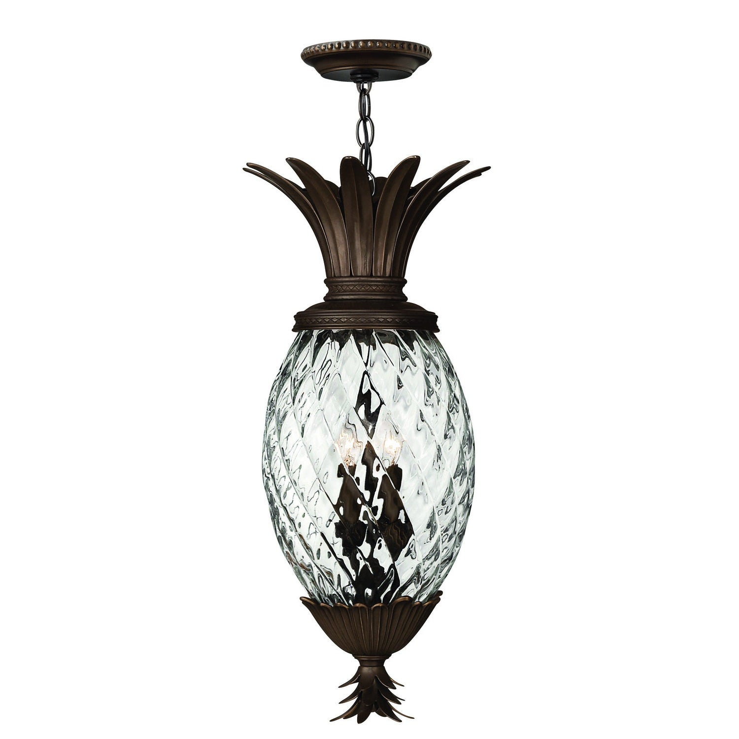 Hinkley - 2222CB - LED Hanging Lantern - Plantation - Copper Bronze
