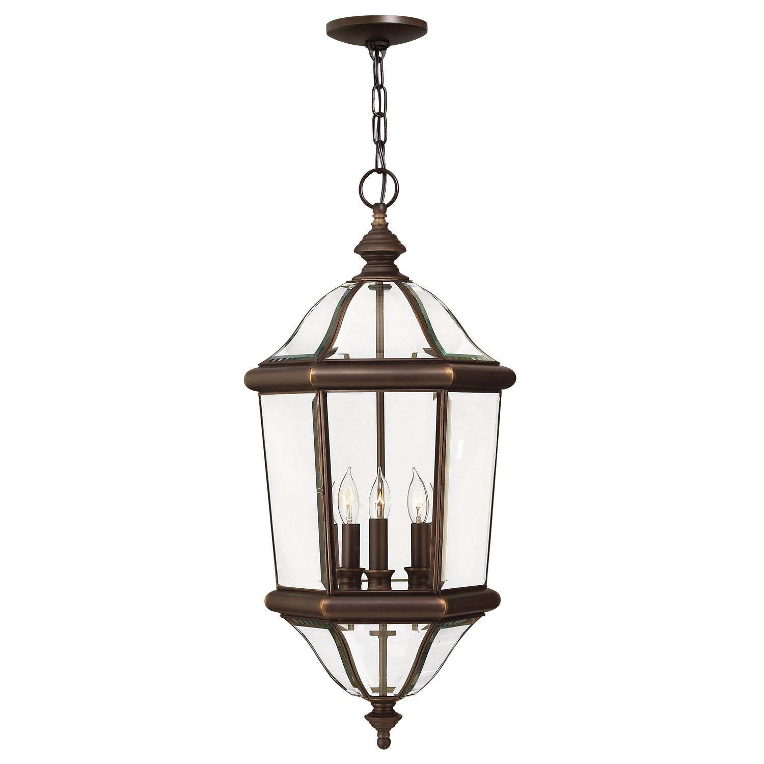 Hinkley - 2452CB - LED Hanging Lantern - Augusta - Copper Bronze