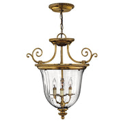 Hinkley - 3613BB - LED Foyer Pendant - Cambridge - Burnished Brass