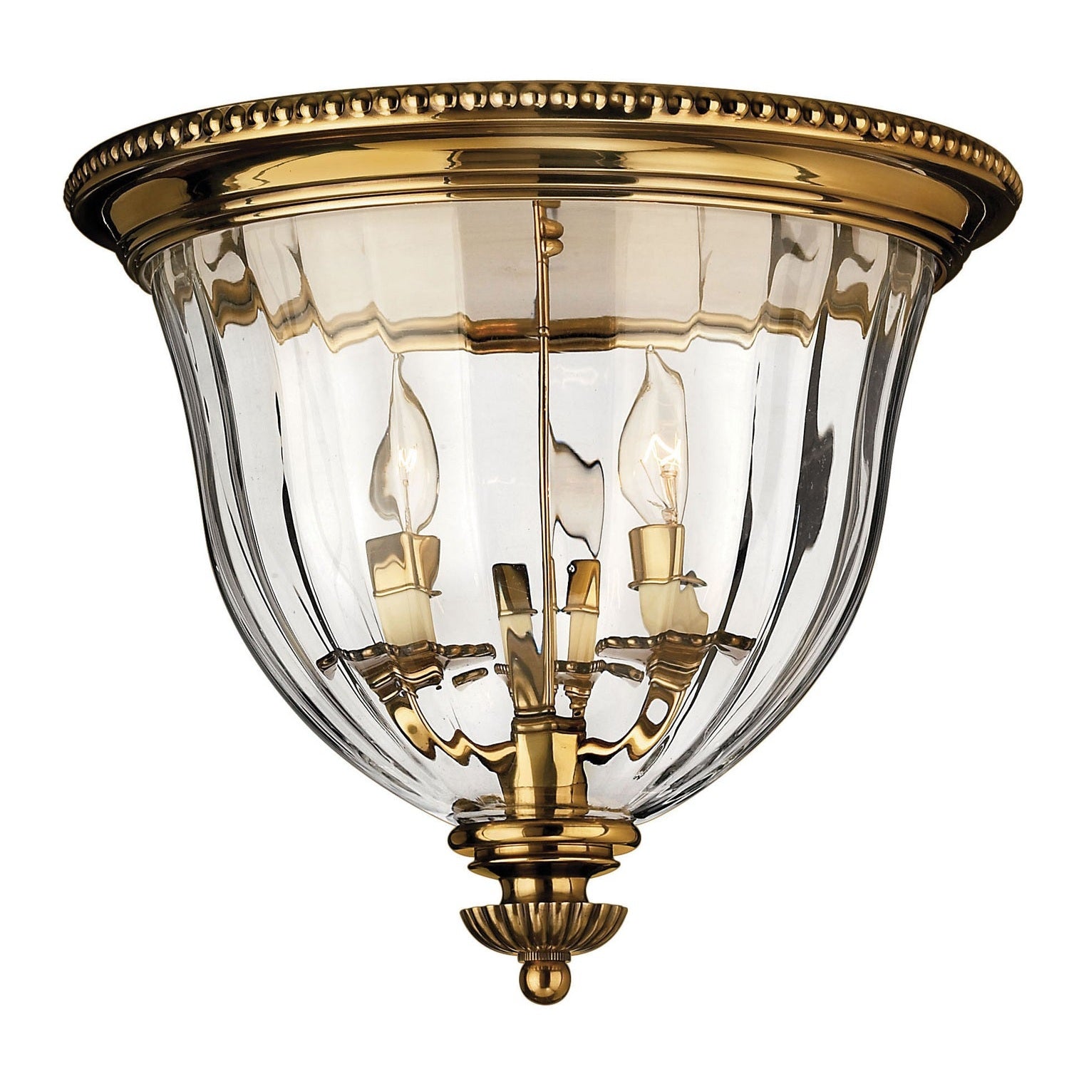 Hinkley - 3612BB - LED Flush Mount - Cambridge - Burnished Brass