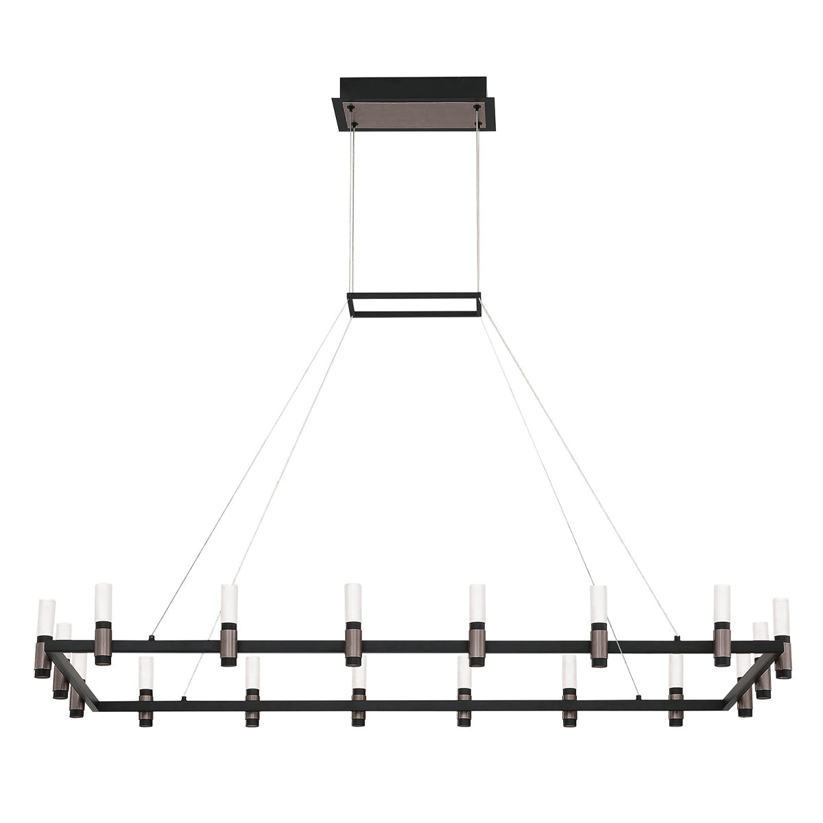 Eurofase - 37048-013 - LED Chandelier - Altamont - Satin Nickel Black