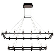 Eurofase - 37049-010 - LED Chandelier - Altamont - Satin Nickel Black