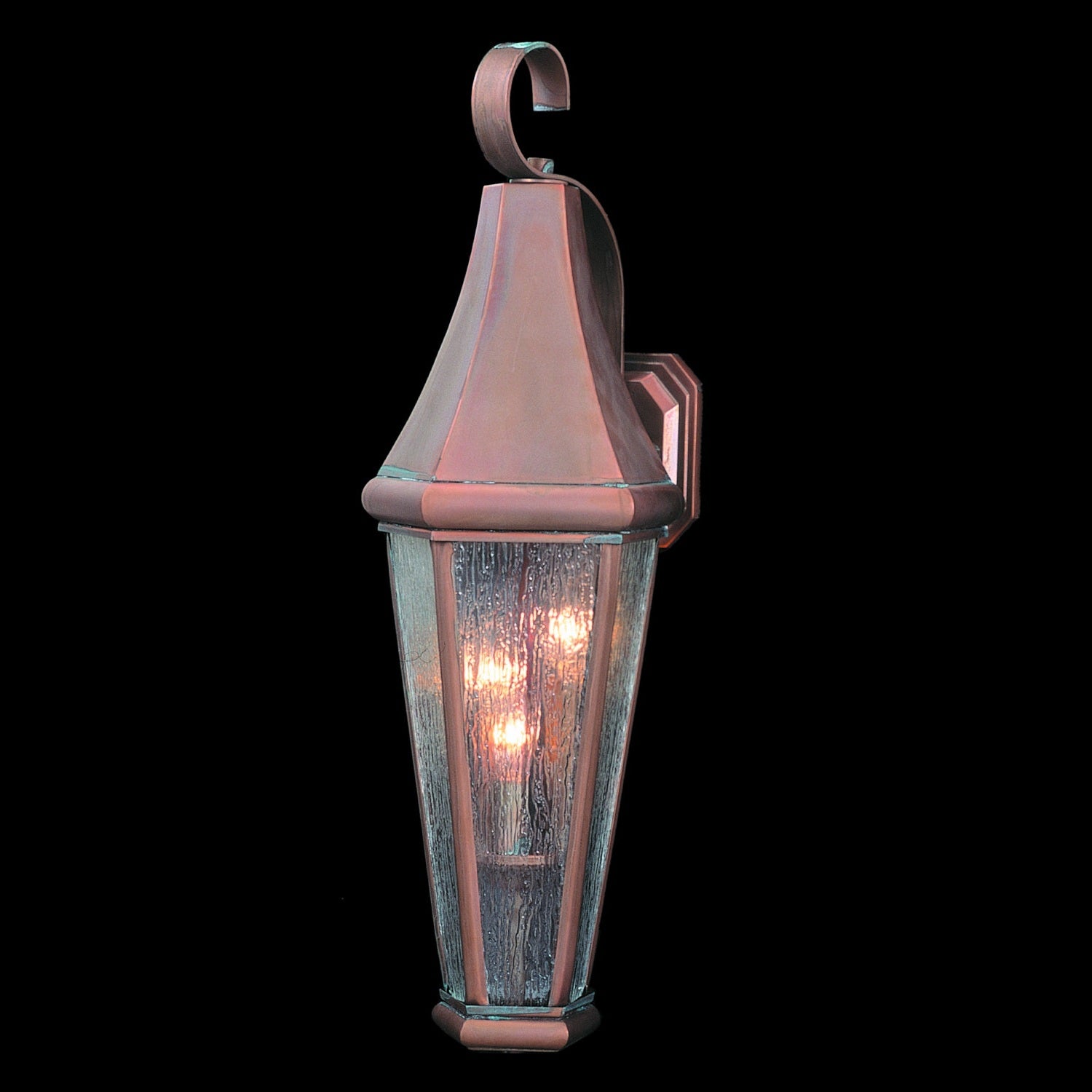 Framburg - 8920 IRON - Three Light Exterior Wall Mount - Le Havre - Iron