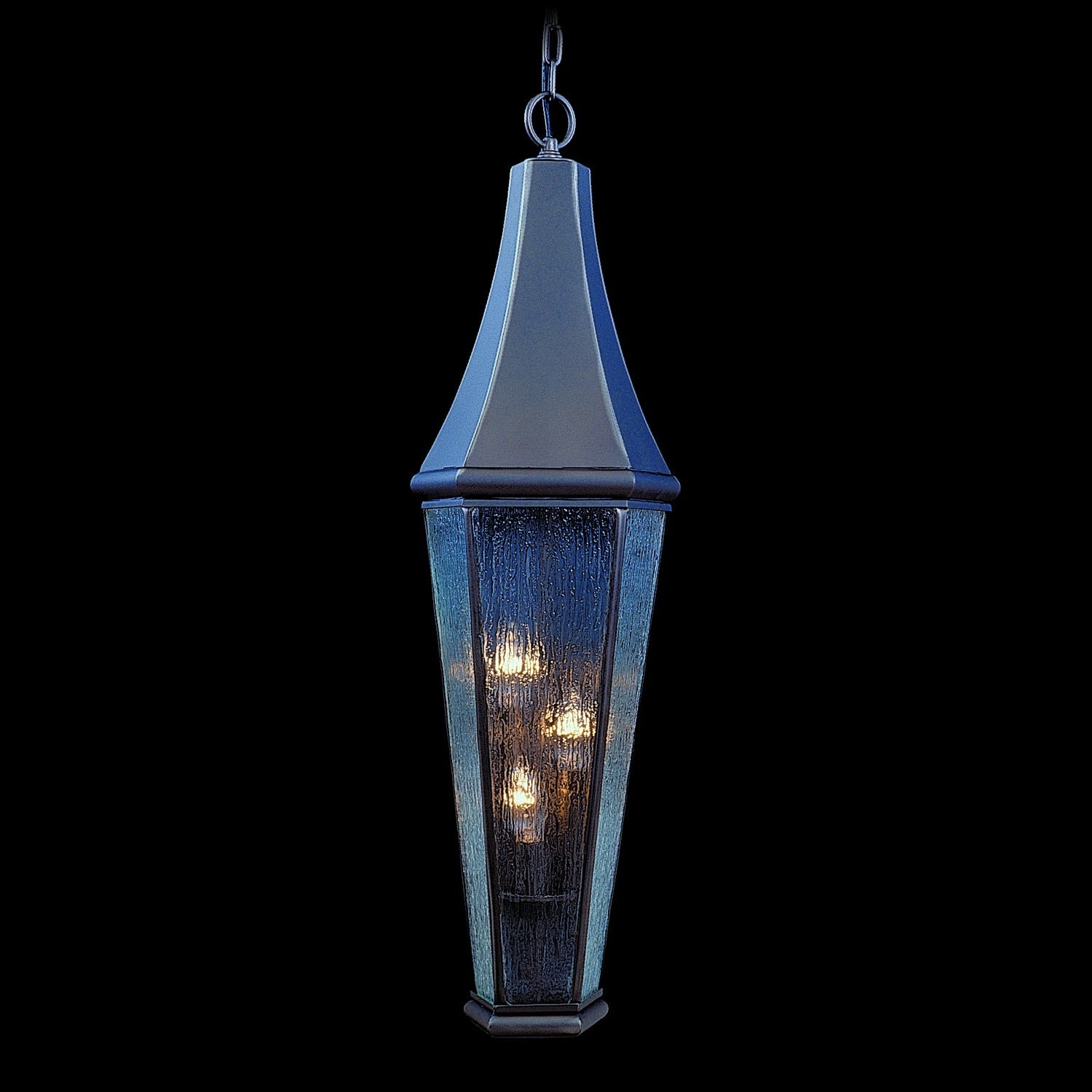 Framburg - 8923 IRON - Three Light Exterior Ceiling Mount - Le Havre - Iron