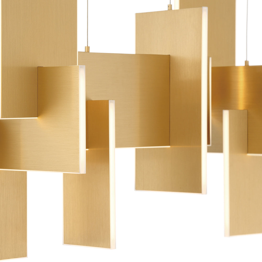 Eurofase - 37345-013 - LED Chandelier - Coburg - Gold