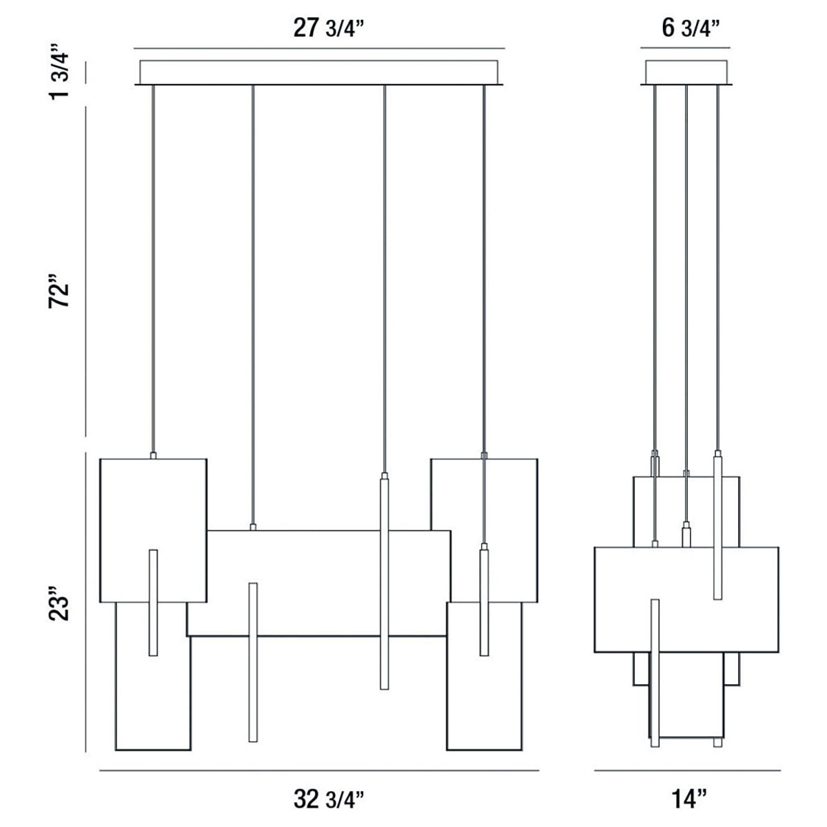 Eurofase - 37345-013 - LED Chandelier - Coburg - Gold