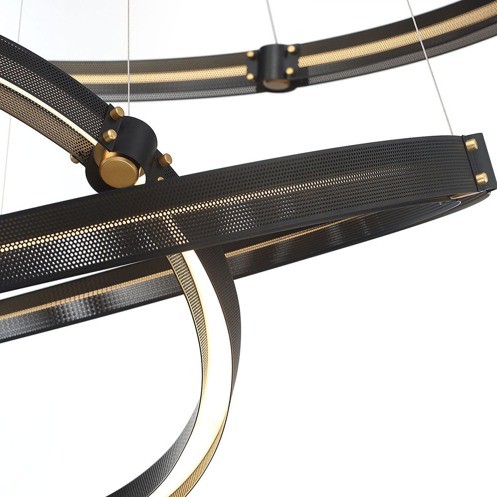 Eurofase - 37385-019 - LED Chandelier - Admiral - Gold-Black