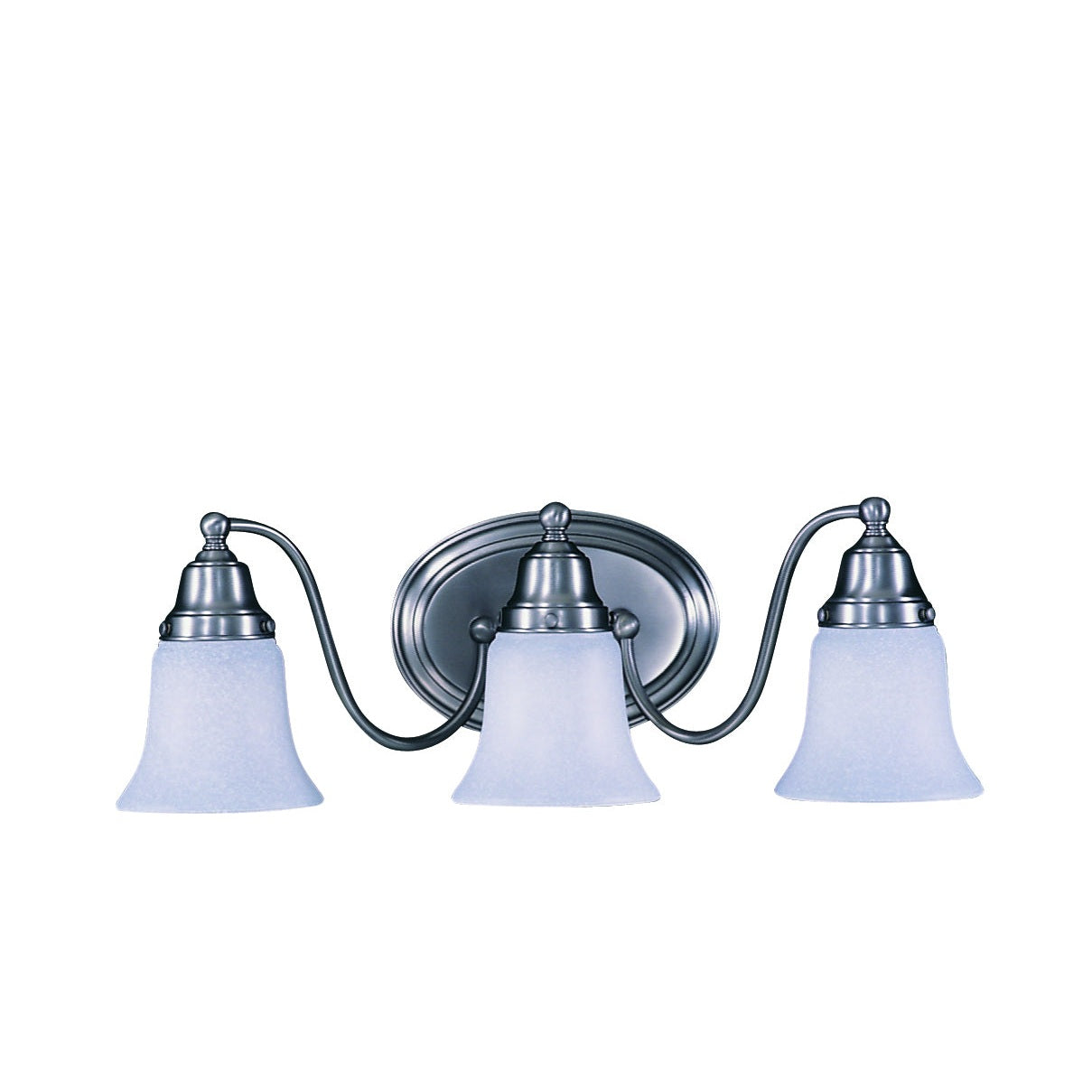Framburg - 8413 SP - Three Light Wall Sconce - Magnolia - Satin Pewter