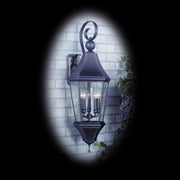 Framburg - 8744 IRON - Five Light Exterior Wall Mount - Normandy - Iron