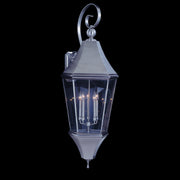 Framburg - 8746 BN - Five Light Exterior Wall Mount - Normandy - Brushed Nickel