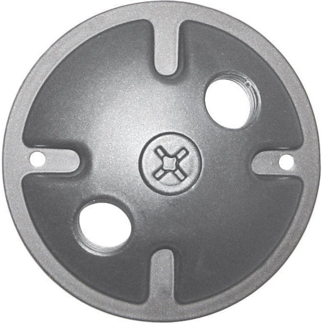 Nuvo Lighting - 60-674 - Die Cast Mounting Plate - Light Gray