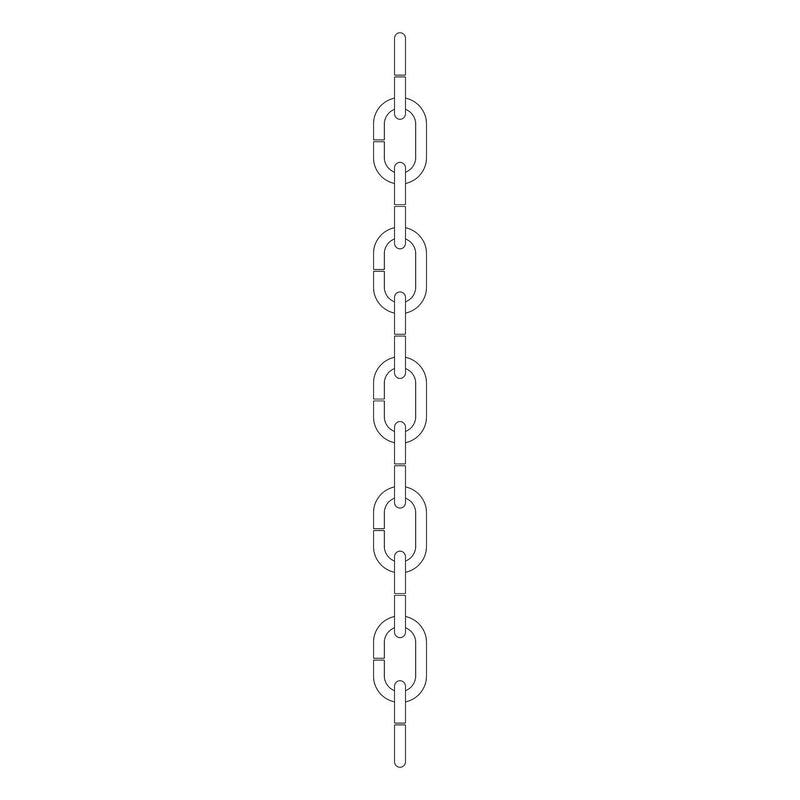Kichler - 4930BK - Outdoor Chain - Accessory - Black
