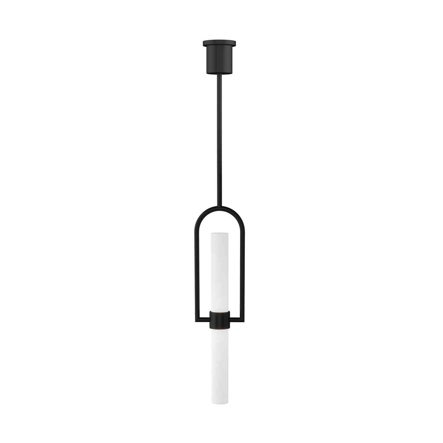 Visual Comfort Modern - 700TDCLMB-LED930 - LED Pendant - Calumn - Nightshade Black
