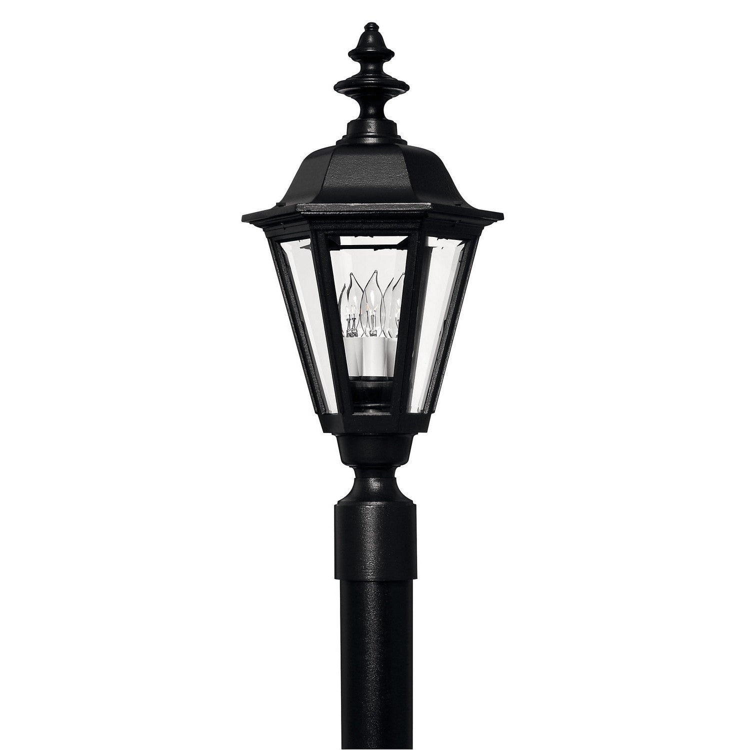 Hinkley - 1441BK - LED Post Top/ Pier Mount - Manor House - Black