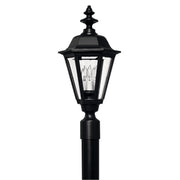 Hinkley - 1441BK - LED Post Top/ Pier Mount - Manor House - Black