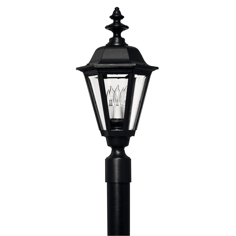Hinkley - 1441BK - LED Post Top/ Pier Mount - Manor House - Black
