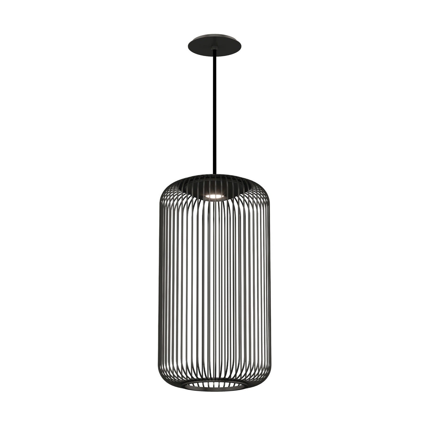 Visual Comfort Modern - 700TDKAI1B-LED930 - LED Pendant - Kai - Nightshade Black