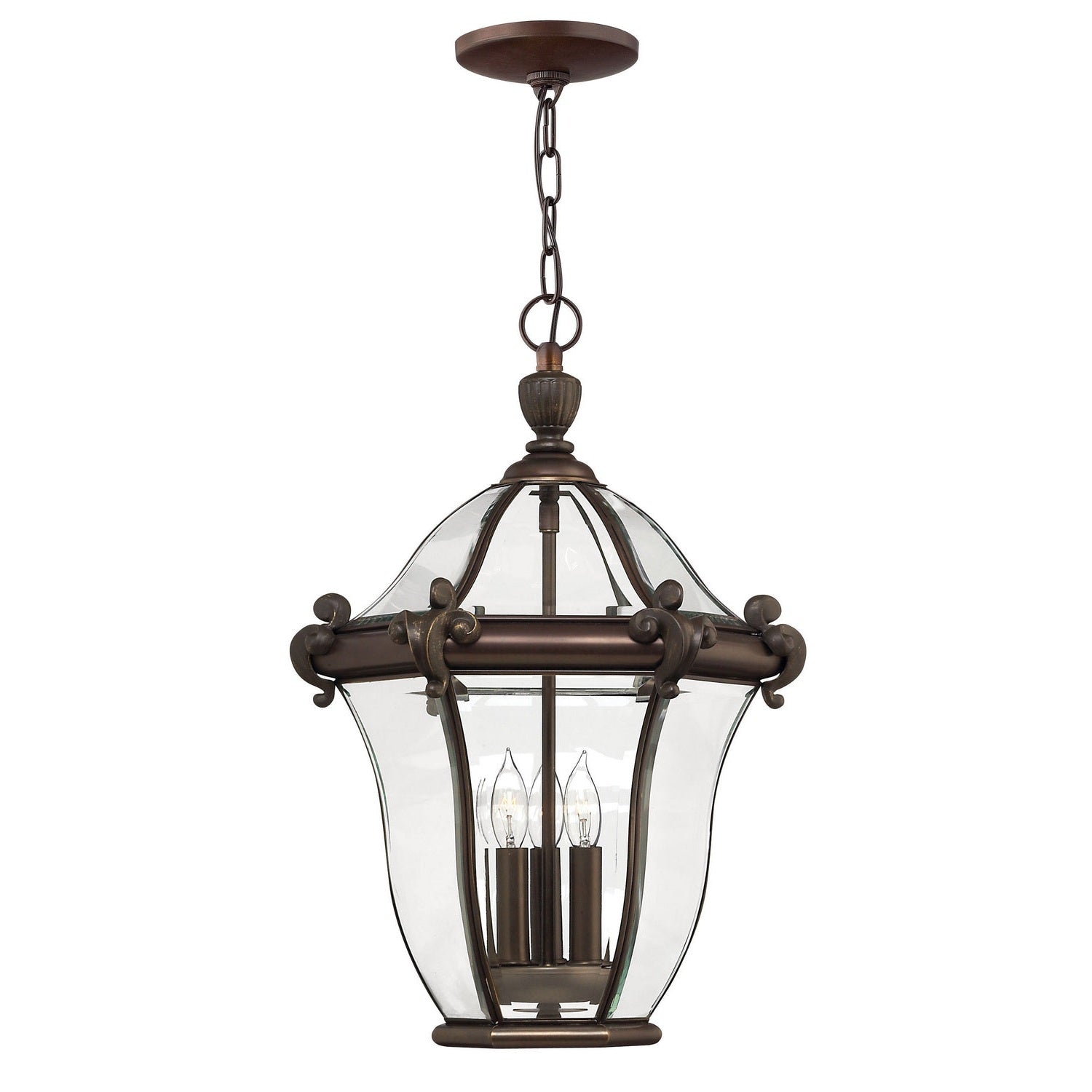 Hinkley - 2442CB - LED Hanging Lantern - San Clemente - Copper Bronze