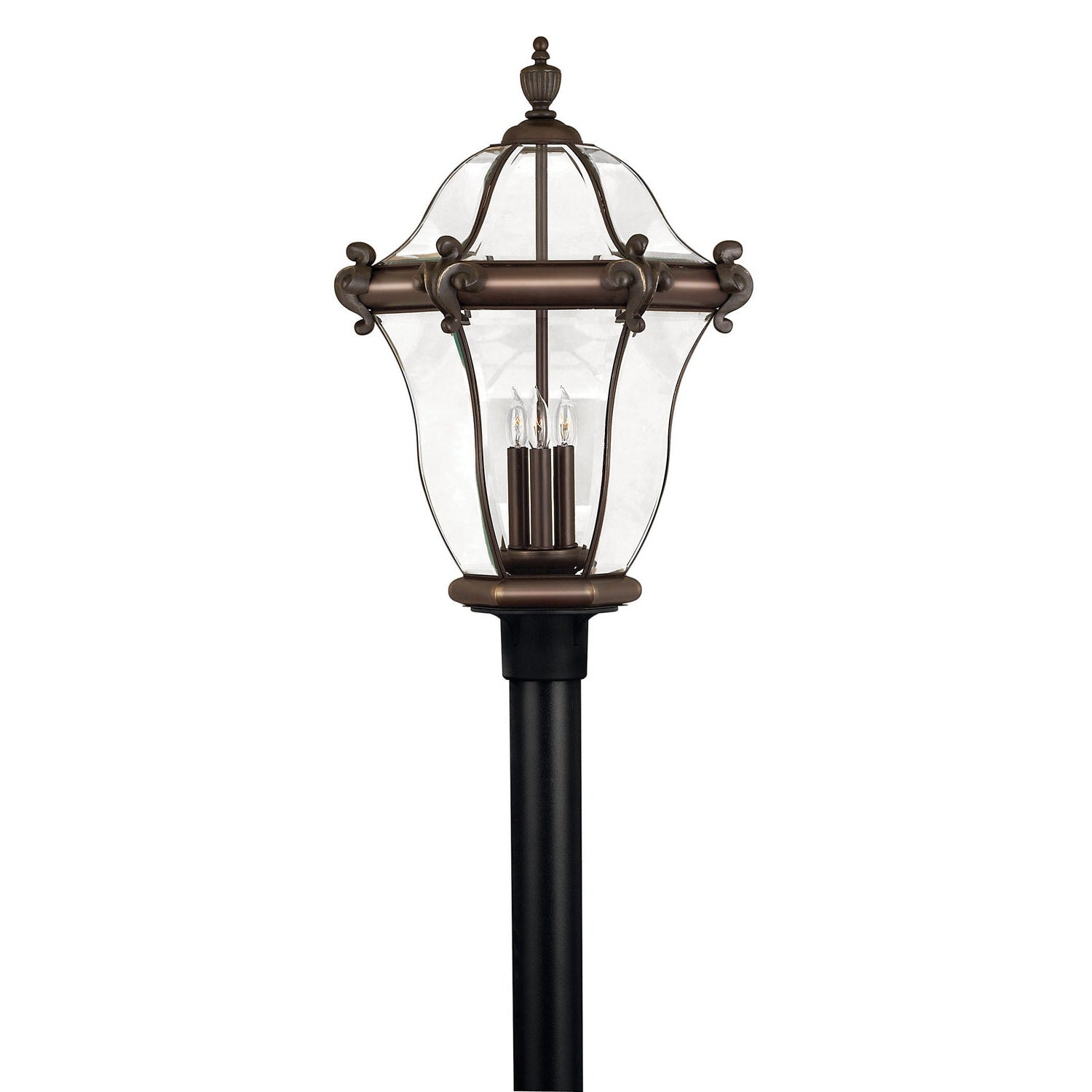 Hinkley - 2447CB - LED Post Top/ Pier Mount - San Clemente - Copper Bronze