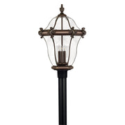 Hinkley - 2447CB - LED Post Top or Pier Mount Lantern - San Clemente - Copper Bronze