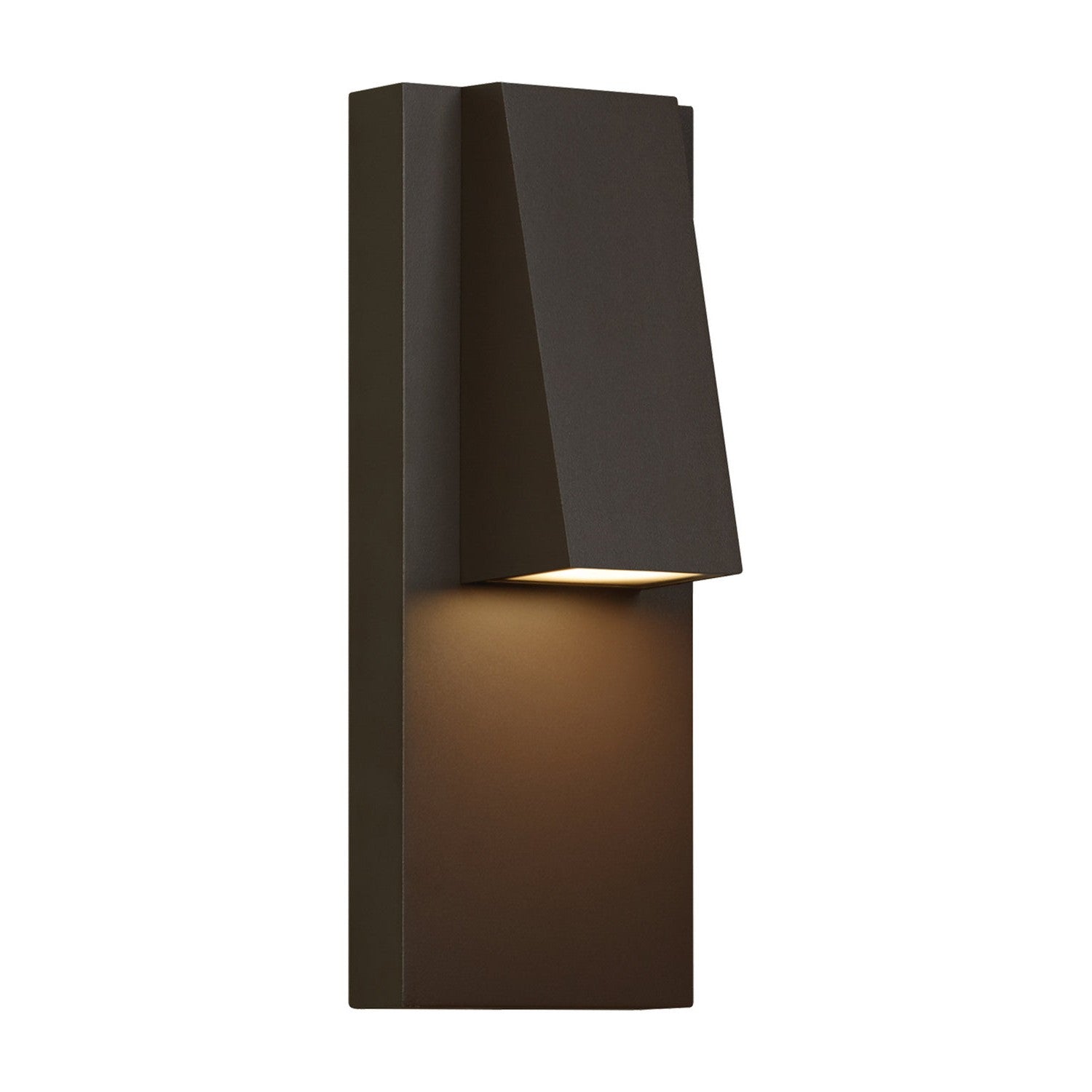 Visual Comfort Modern - 700WSPEAKZ-LEDWD - LED Outdoor Wall Lantern - Peak - Bronze