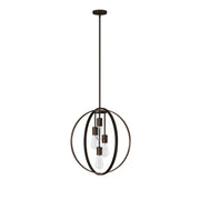Artcraft - AC10884OB - Four Light Chandelier - Newport - Oil Rubbed Bronze