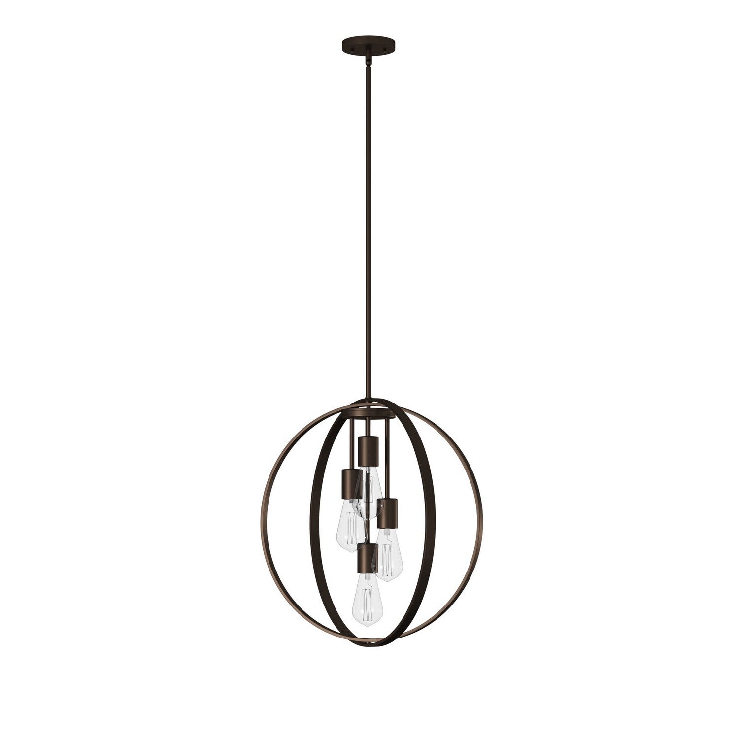 Artcraft - AC10884OB - Four Light Chandelier - Newport - Oil Rubbed Bronze