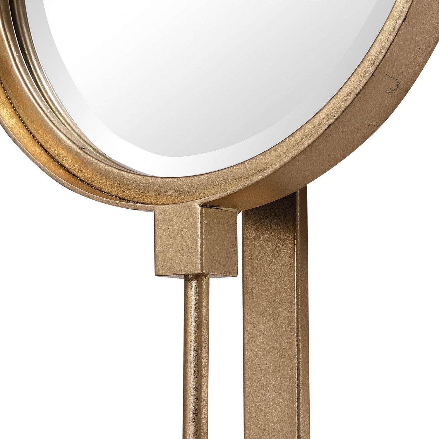 Uttermost - 09666 - Mirror - Button - Gold Leaf