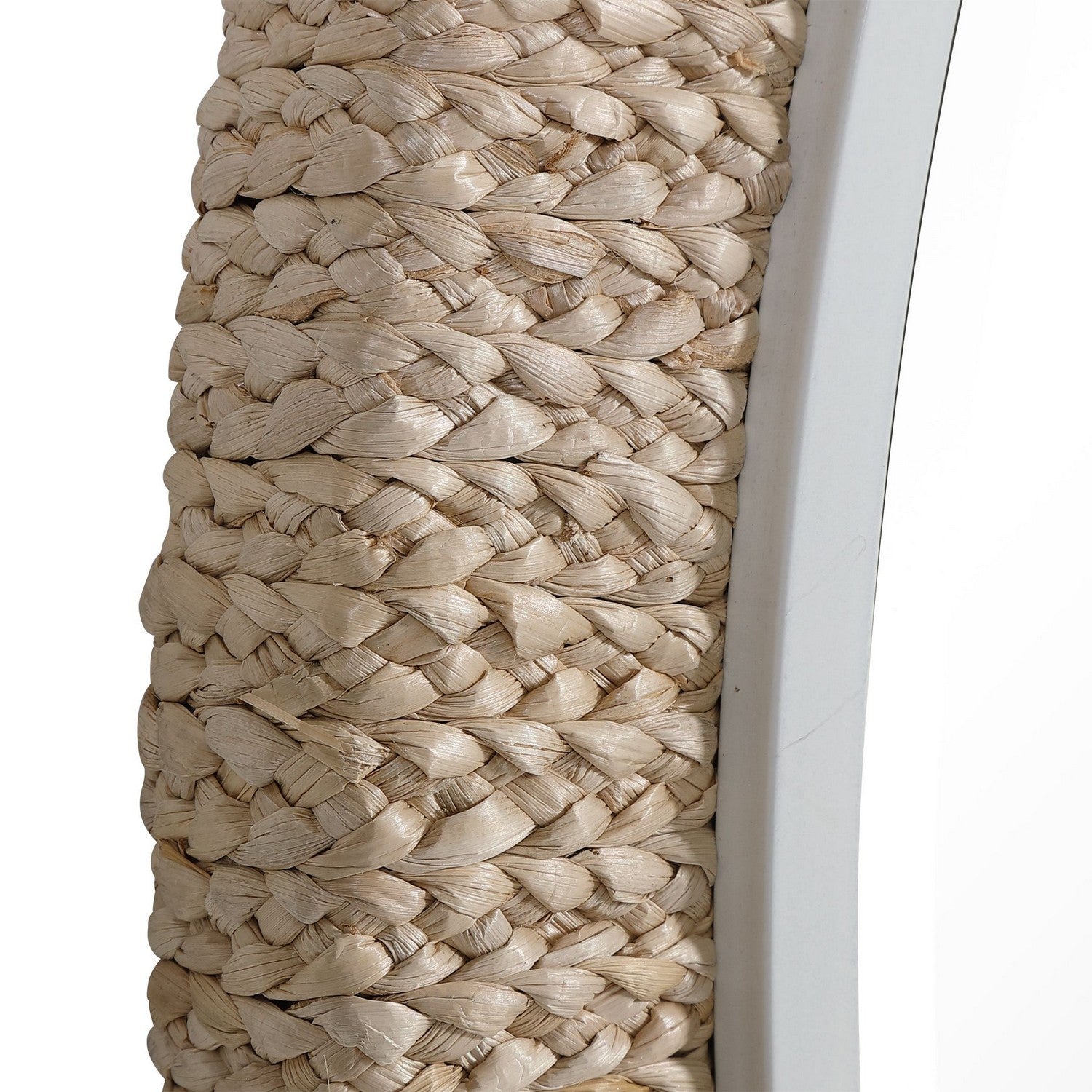 Uttermost - 09668 - Mirror - Carbet - Banana Leaf And Matte White