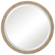 Uttermost - 09668 - Mirror - Carbet - Banana Leaf And Matte White