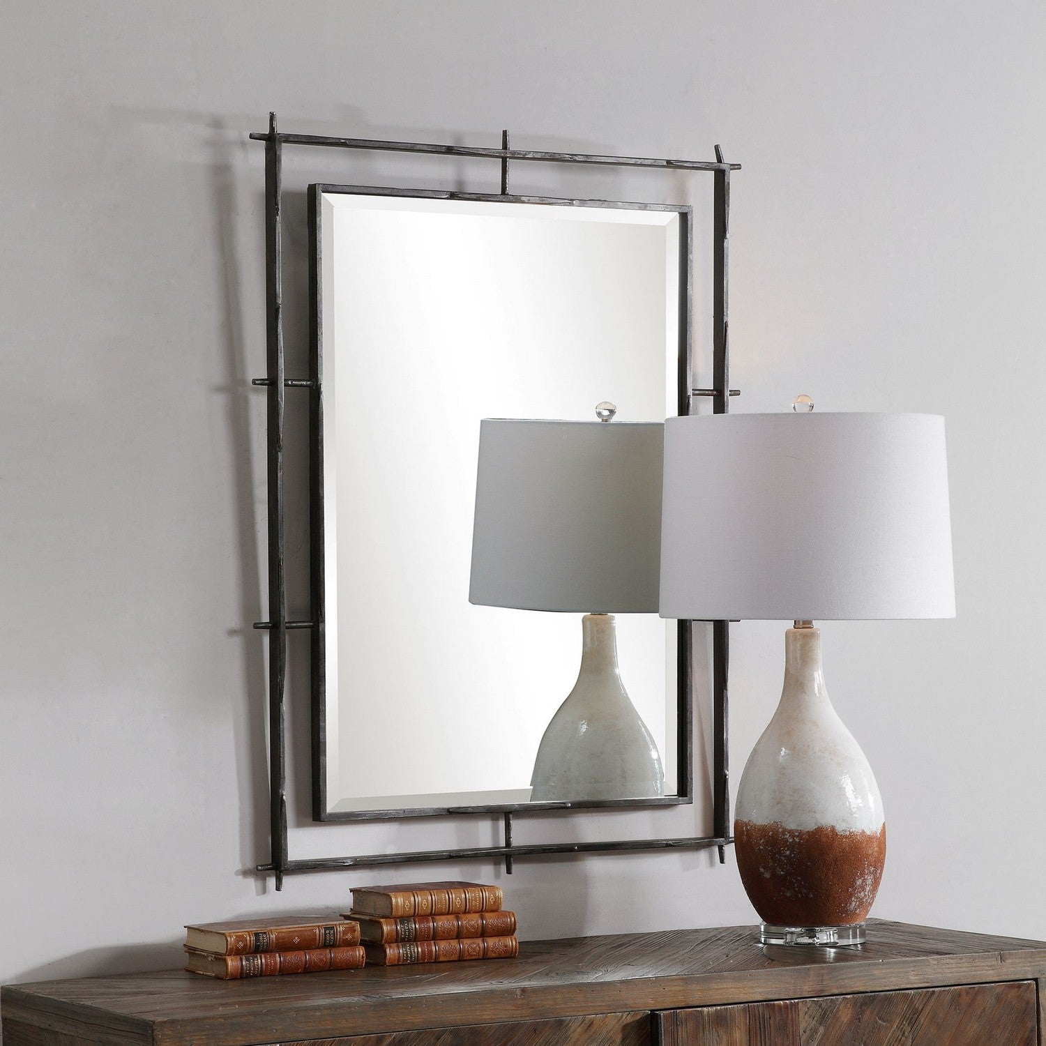Uttermost - 09674 - Mirror - Ironworks - Ebony