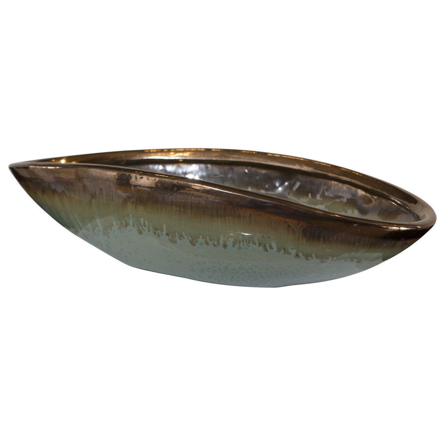 Uttermost - 17855 - Bowl - Iroquois - Calming Mint