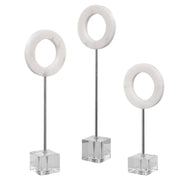 Uttermost - 17871 - Rings, S/3 - Coin Toss - Polished Chrome