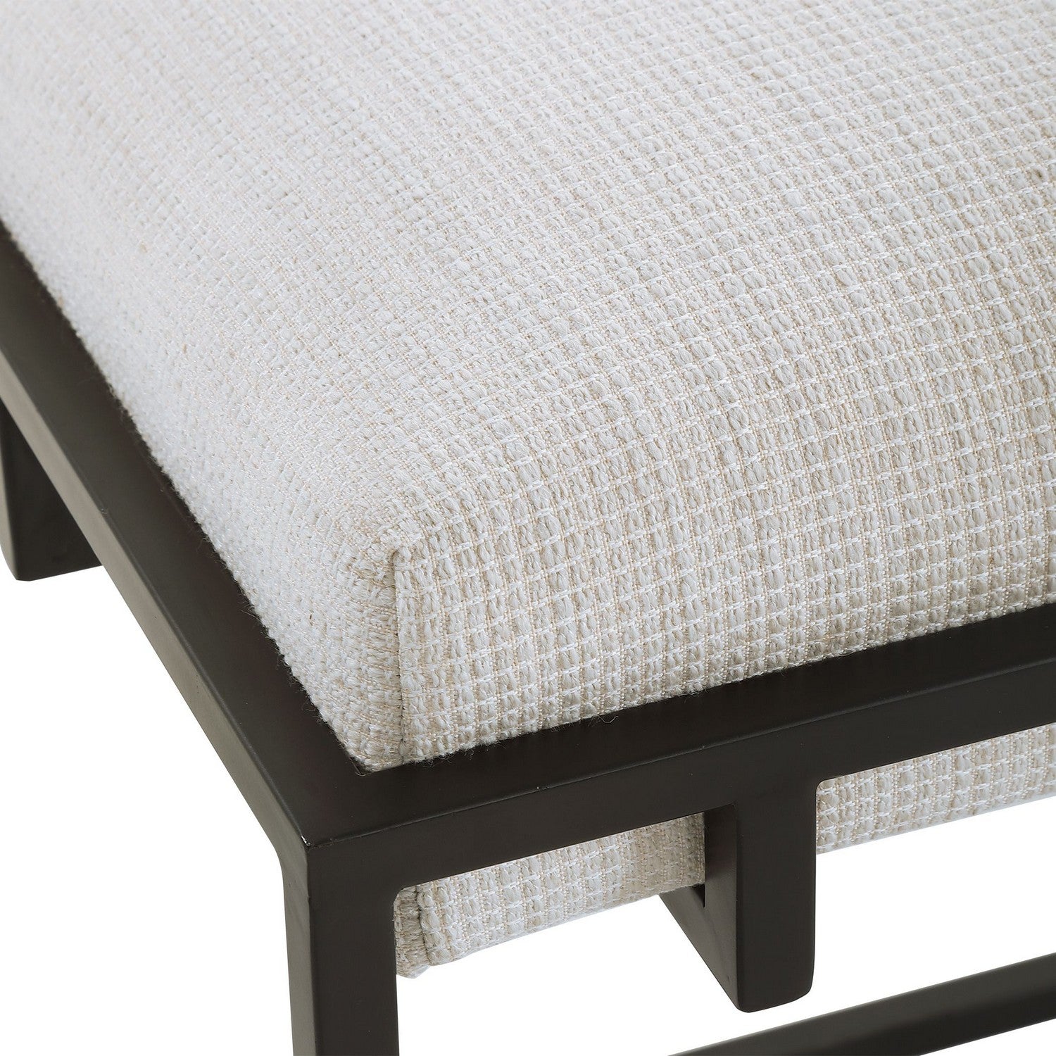 Uttermost - 23580 - Bench - Paradox - Matte Black Iron