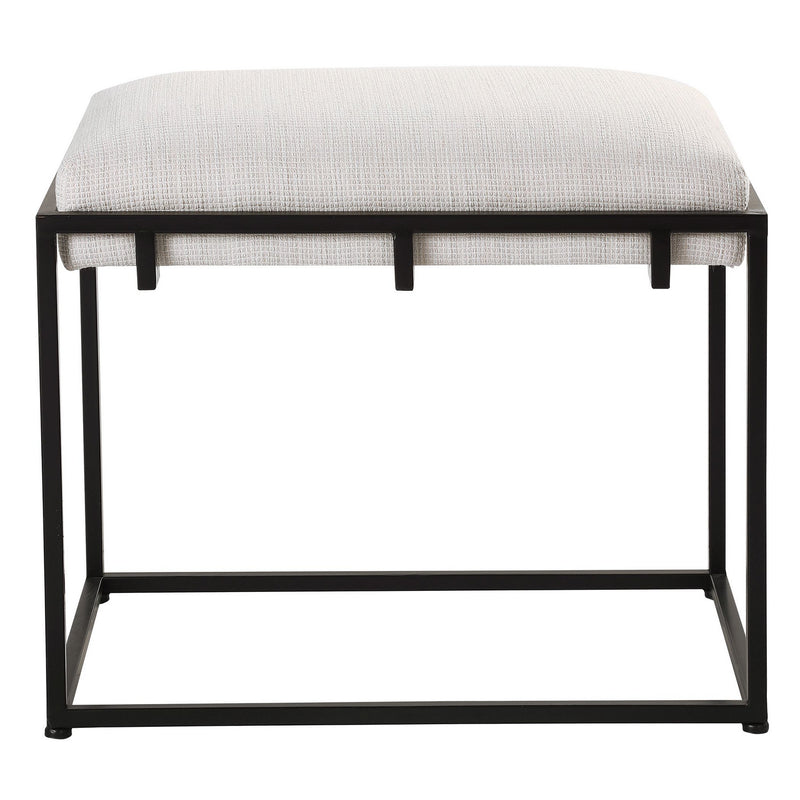 Uttermost - 23580 - Bench - Paradox - Matte Black Iron