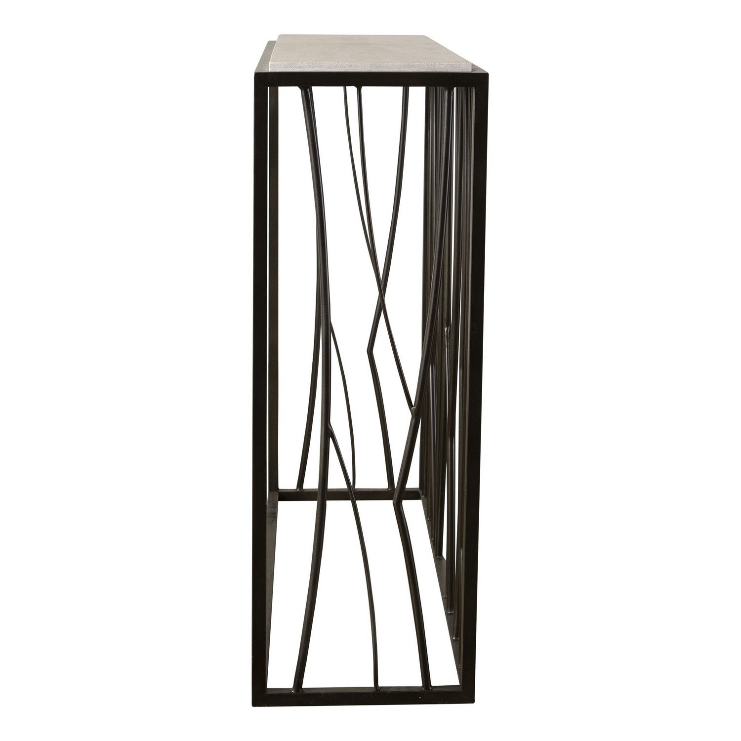 Uttermost - 25104 - Console Table - Reed - Dark Iron