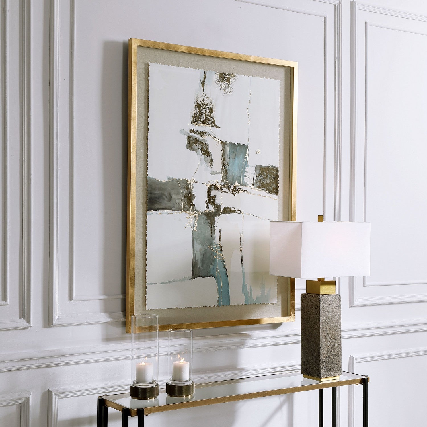 Uttermost - 35373 - Wall Art - Crosswalk - Light Gold/champagne