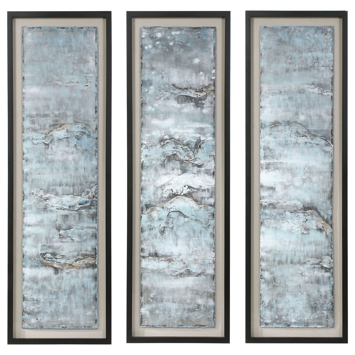 Uttermost - 35374 - Wall Art - Ocean Swell - Black