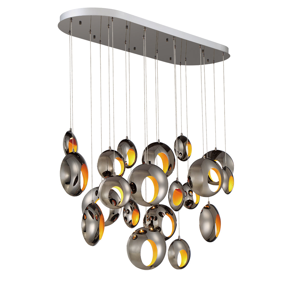 Eurofase - 35912-019 - LED Chandelier - Arlington - Chrome Black