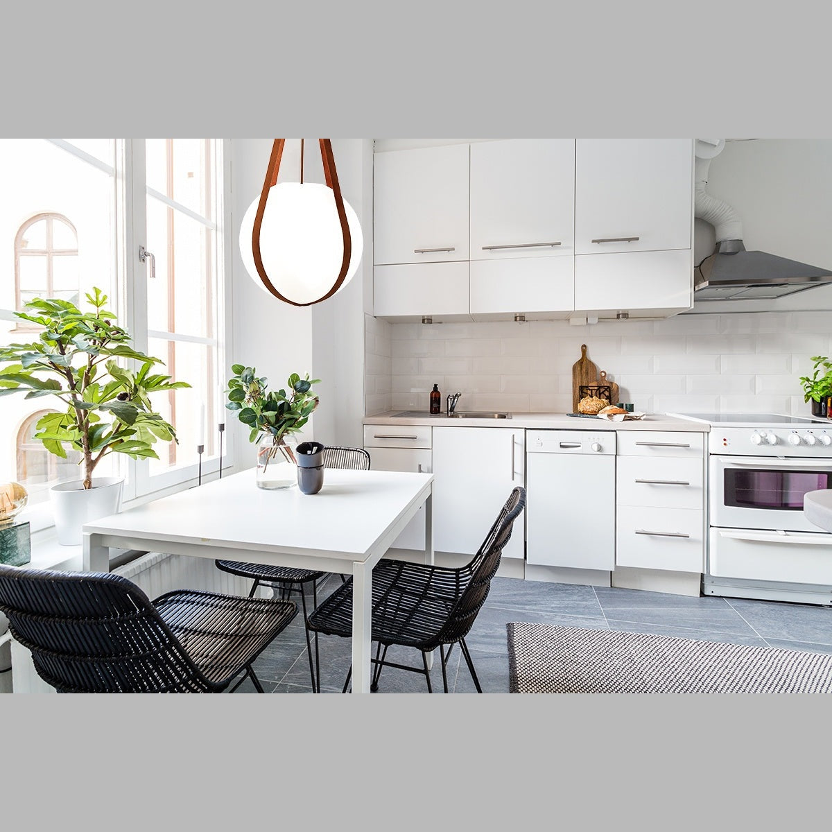Eurofase - 35990-017 - One Light Pendant - Rosemount - Chrome-Wh